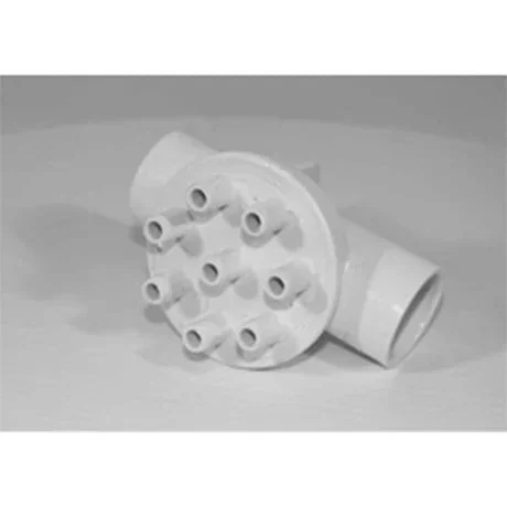 PVC Fördelare luft 1″/1″ hona/hona samt 8×3/8″ hane CS