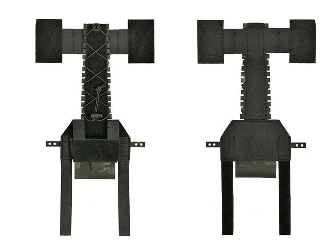 Tilbehørslomme til hjelm, laser-cut – Multicam Black - Bild 3