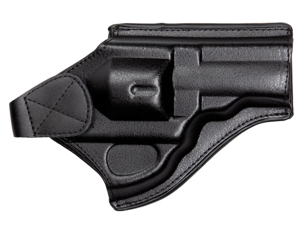 Hylster, læder, til DW 715 2,5"- 4" Revolver, sort