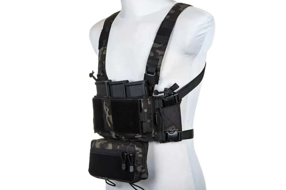 Specna Arms Tactical Adaptive V2 Chest Rig Vest Multicam Black - Bild 1
