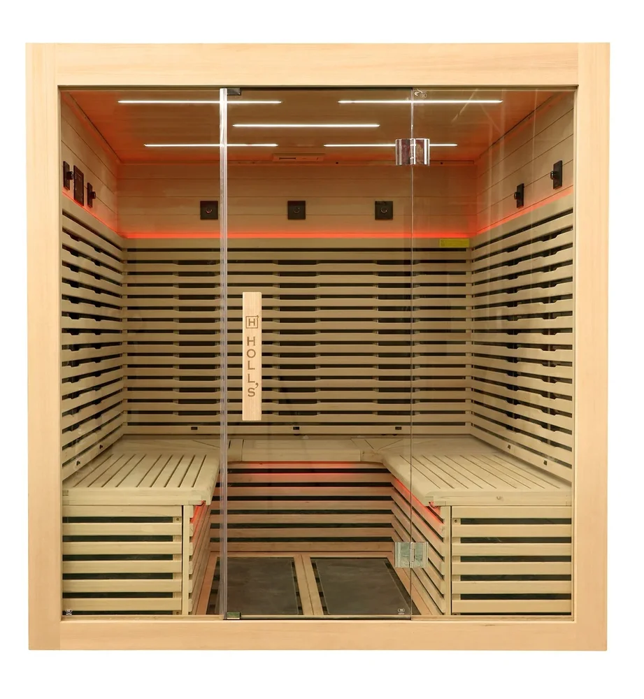 Holl’s Canopée Infraröd Bastu 6 Personer – Triple Care Full Spectrum & Premium Design Holl’s Canopée Infraröd Bastu 6 Personer – Triple Care Full Spectrum & Premium Design