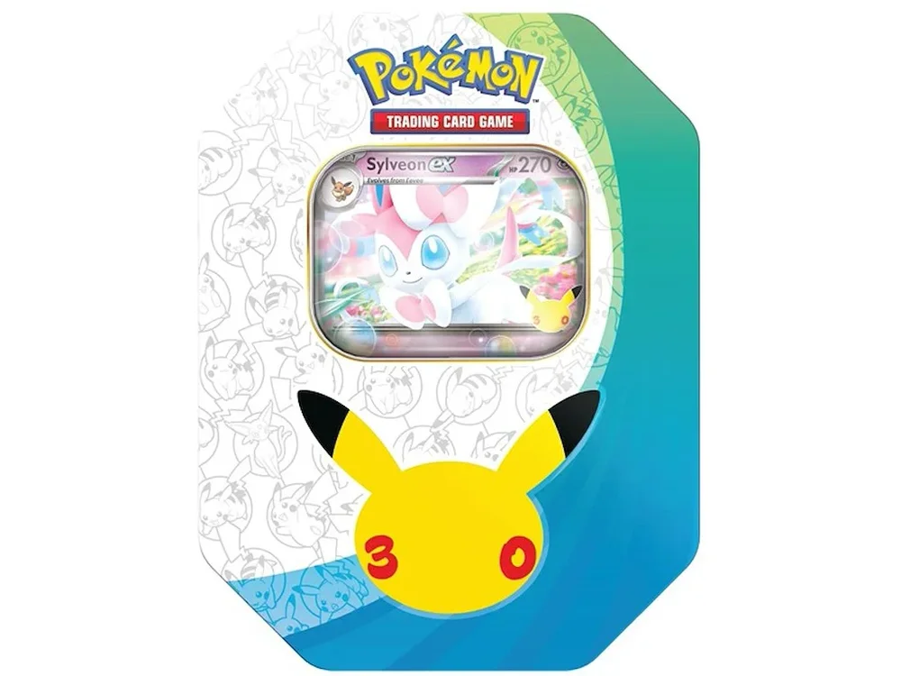 Pokémon 30th Celebration ex Tin  Sylveon/Greninja ass. Forudbestilling - Bild 2