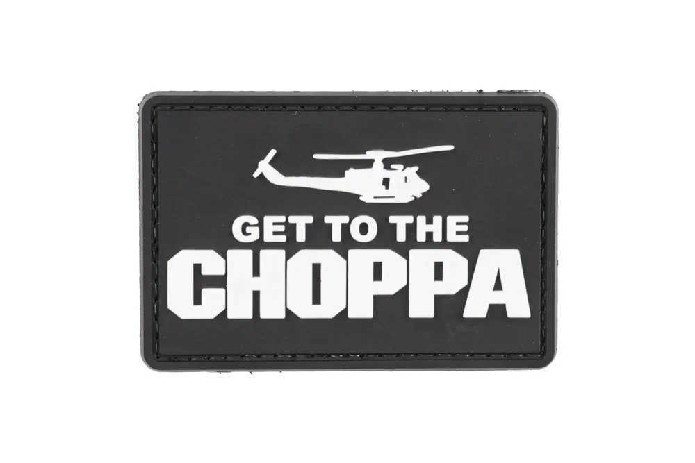 GET TO THE CHOPPA - BLACK