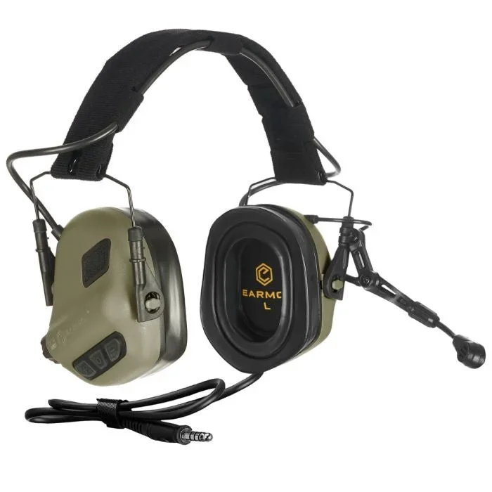 EARMOR M32 PLUS Elektronisk Taktisk Hovedtelefon – Foliage Green EARMOR M32 PLUS Elektronisk Taktisk Hovedtelefon – Foliage Green