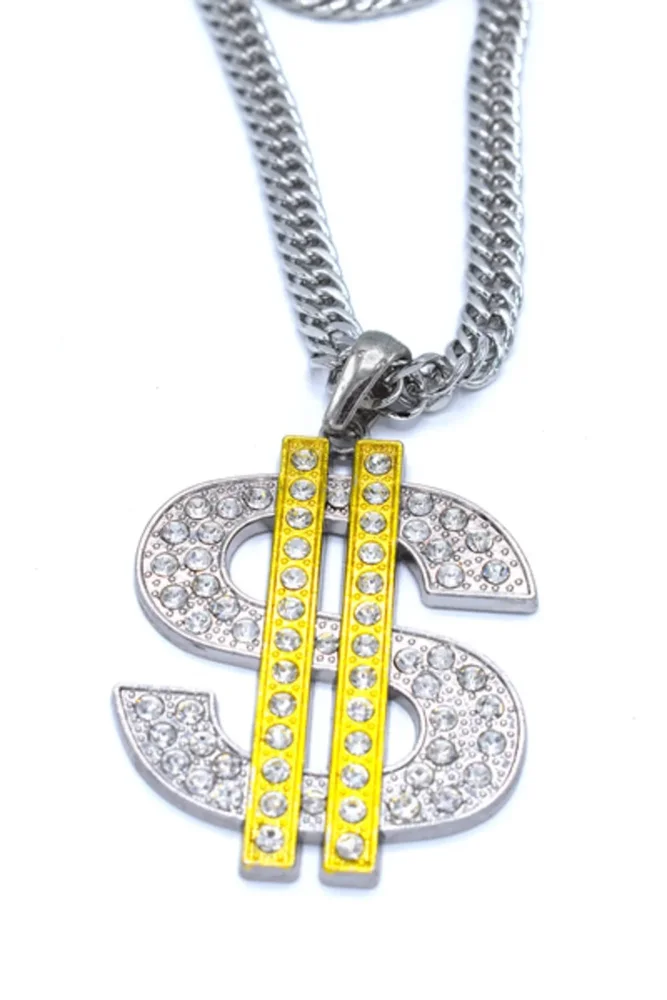 Iced Dollar halsband - Bild 2