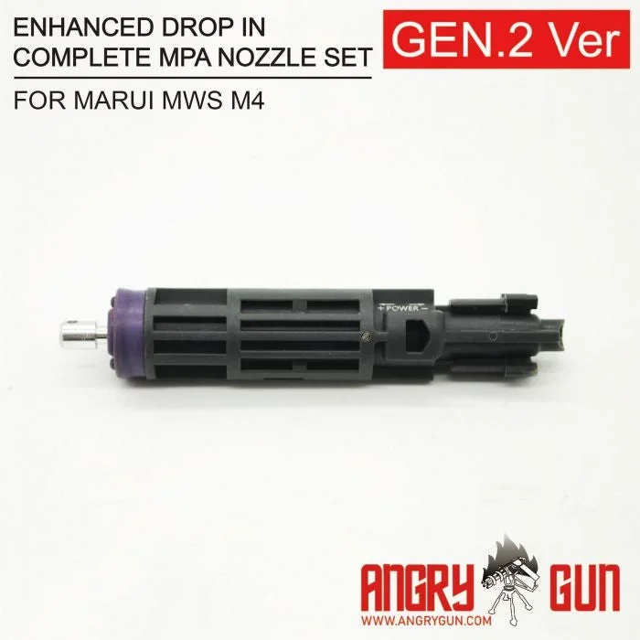 Angry Gun MPA nozzle set Gen 2 til Tokyo Marui MWS M4 - Bild 2