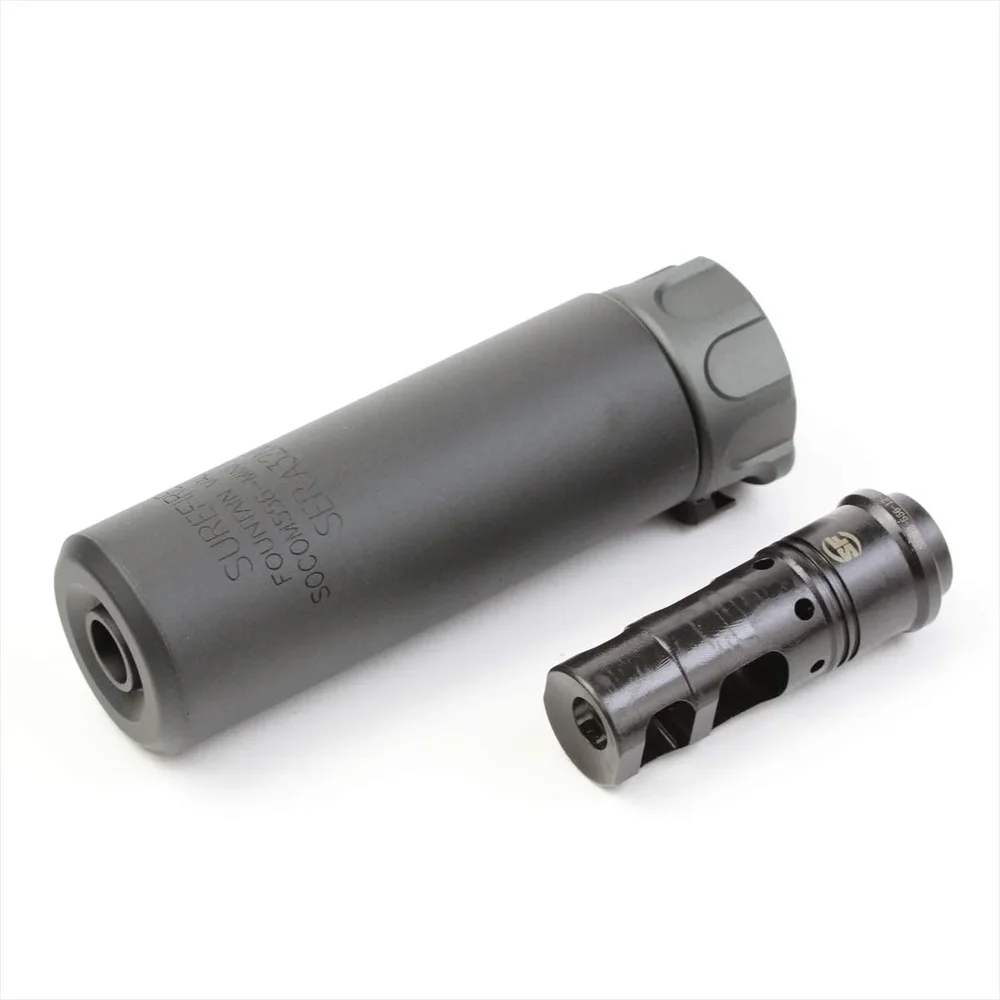 Angry Gun QD Mini SOCOM556 lyddæmper med 14 mm CCW-gevind - Bild 1