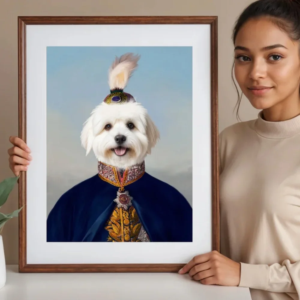 Personlig Porträtt Hund - Posh - Bild 2