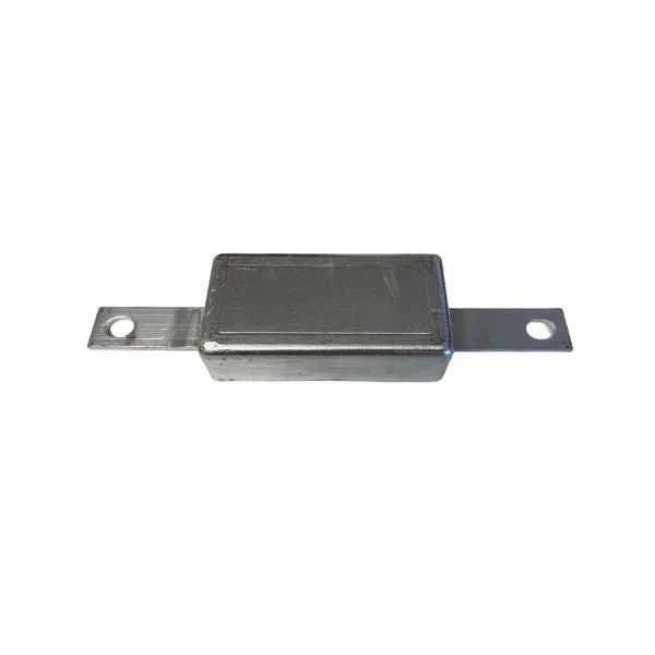 Aluminiumanod (AL-arm) 380g 100x48x27mm CC: 184mm Aluminiumanod (AL-arm) 380g 100x48x27mm CC: 184mm