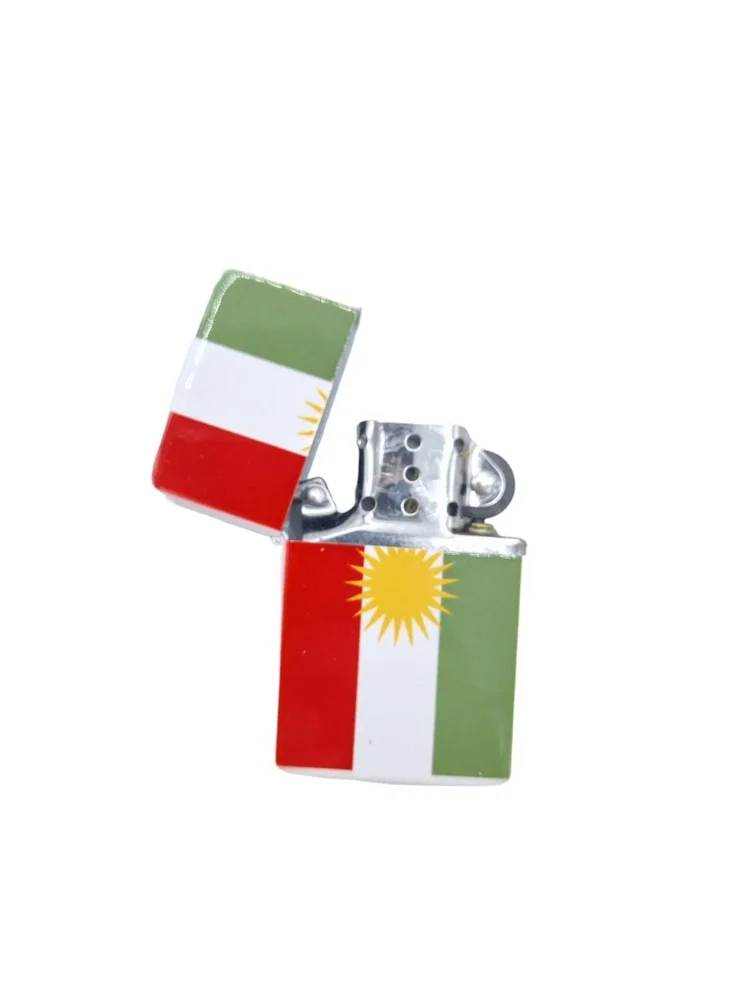 Kurdistans flagga bensintändare - Bild 2