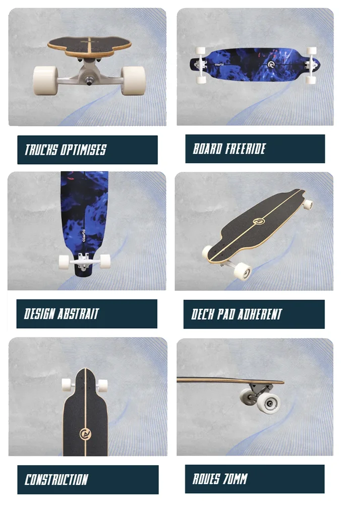 Longboard Surfskate Coasto AGAT 38 tum - Bild 2