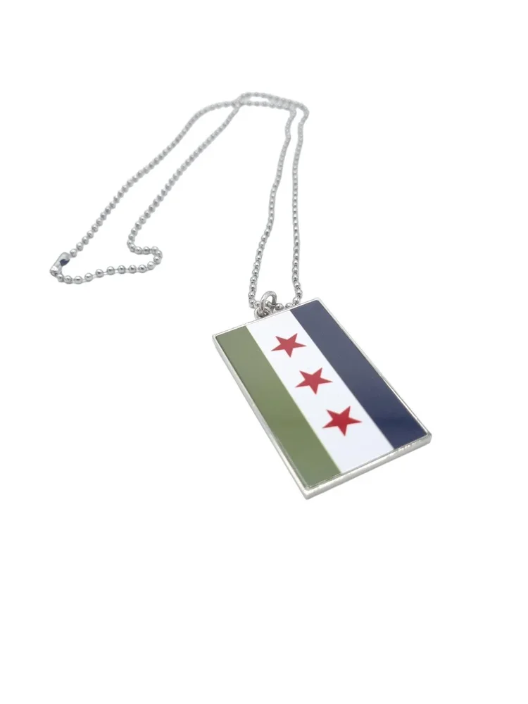 Free Syrien flagga  halsband - Bild 1