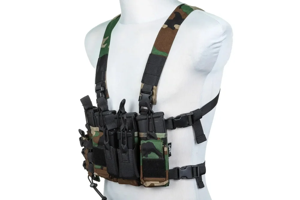 Specna Arms Tactical Adaptive Chest Rig Vest – Woodland Specna Arms Tactical Adaptive Chest Rig Vest – Woodland