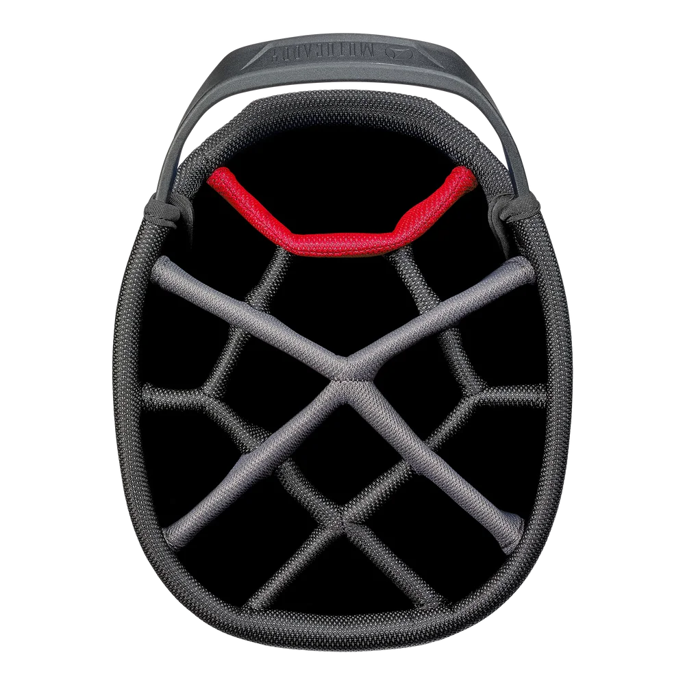 Motocaddy Dry-Series Cart Bag 2025 Black/Red Vattentät golfbag - Bild 2