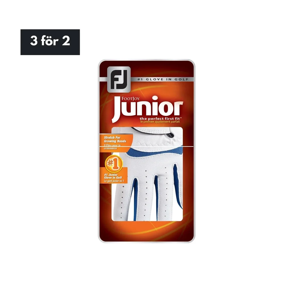 FootJoy Junior Golfhandskar Junior – White/Cobalt FootJoy Junior Golfhandskar Junior – White/Cobalt