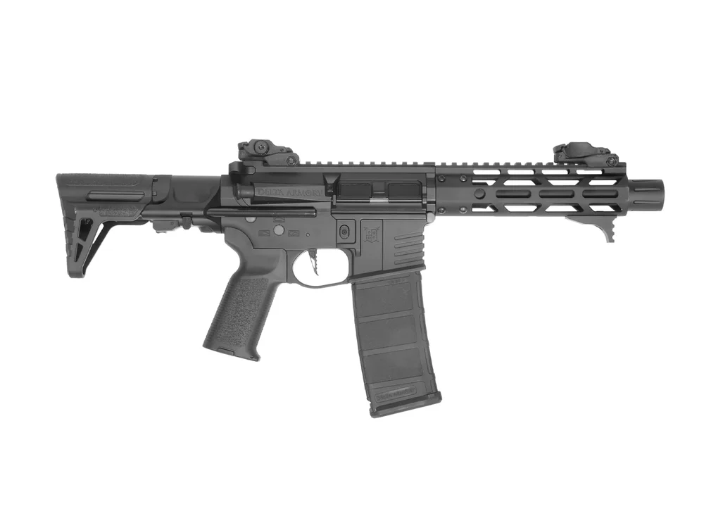 Delta Armory AR15 TALOS 3 PDW ALPHA Eagle, Black - Bild 2
