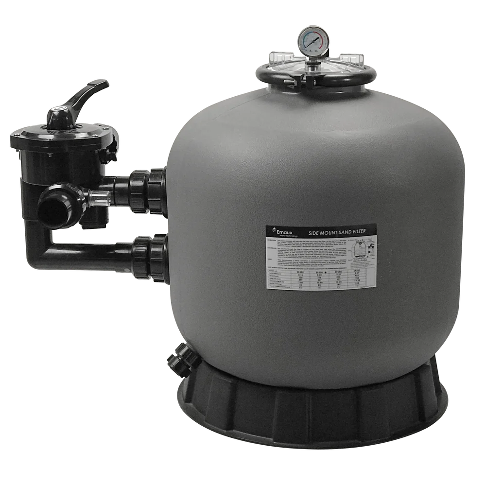 Sandfilter Poolex Opti sidomonterad ventil - Bild 3