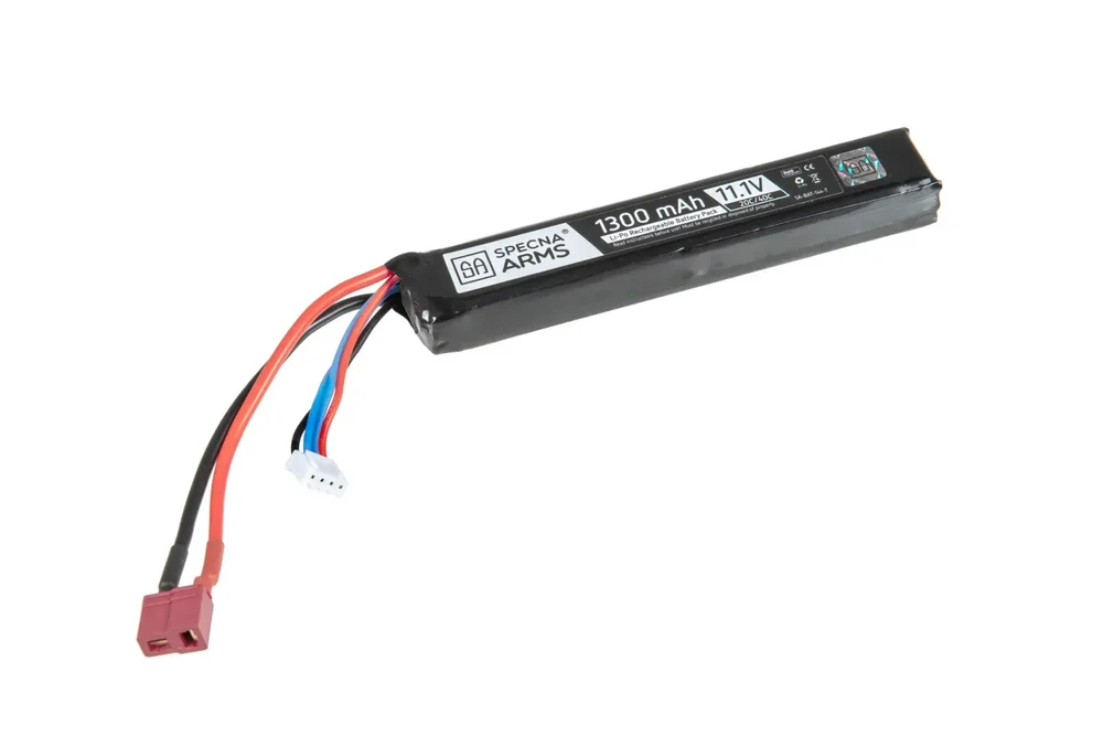 LiPo 11.1V 1300mAh 20/40C Battery - T-Connect (Deans) - Bild 2
