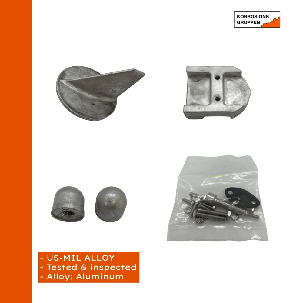 Aluminiumanod Mercruiser kit Alpha one generation one in Al - Bild 3
