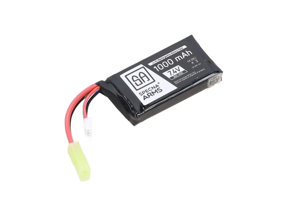 Specna Arms 7.4V 1000mAh 30C/60C LiPo battery for Tamiya mini PEQ