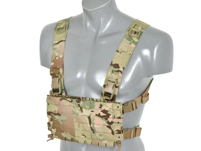 Chest Rig COMPACT, MOLLE laser-cut – Multicam - Bild 3