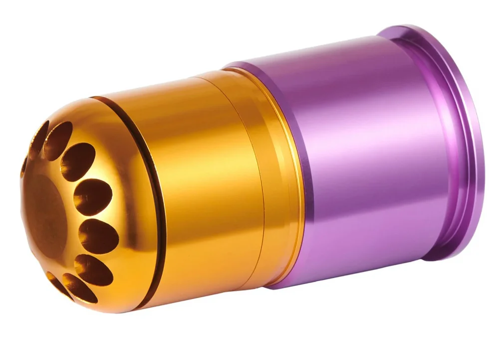 40mm Gas Grenade 60 BB’s Purple/Orange