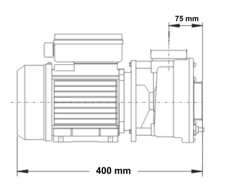 LX LP300 3HP 1-Speed - Bild 2