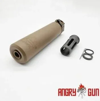 Angry Gun QD SOCOM416 lyddæmper 14 mm CCW med fulde markeringer - Bild 2