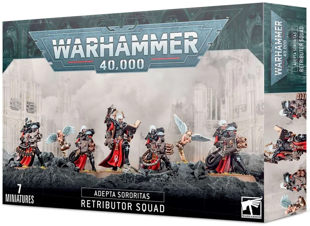 Warhammer 40k – Adepta sororitas retributor squad Warhammer 40k – Adepta sororitas retributor squad