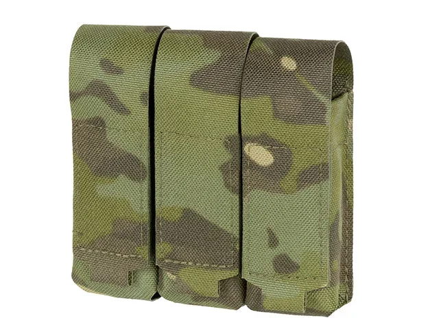 Triple pistolmagasinlomme med klap, laser-cut – Multicam Tropic - Bild 3