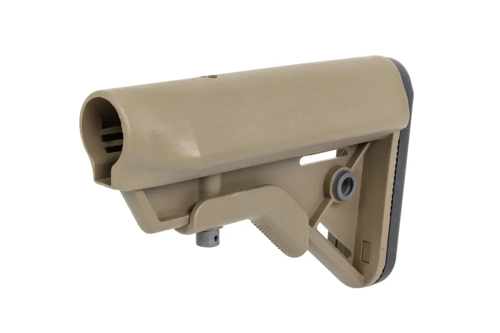 Specna Arms adjustable tactical stock for M4/M16 replicas Tan Specna Arms adjustable tactical stock for M4/M16 replicas Tan
