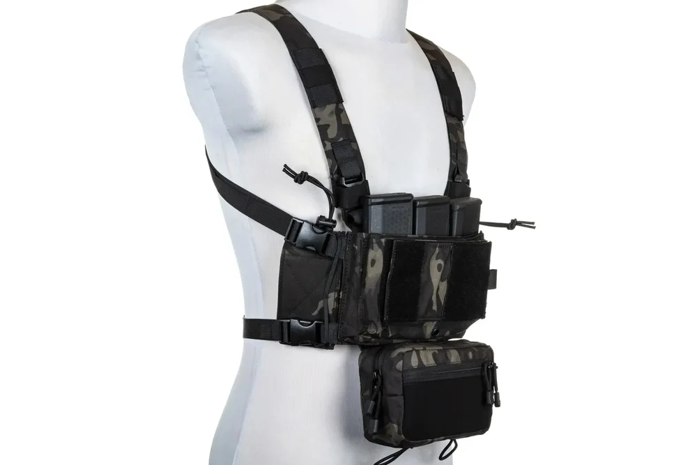 Specna Arms Tactical Adaptive V2 Chest Rig Vest Multicam Black - Bild 3