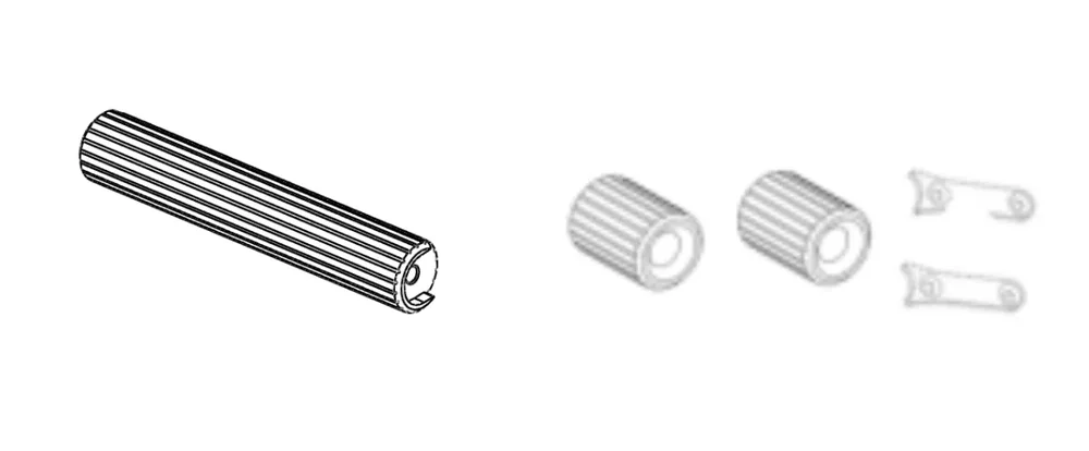 Handle Accessory Bar (Barra de accesorios del mango) (Upper Light Bar) Dualtron X2 - Bild 2