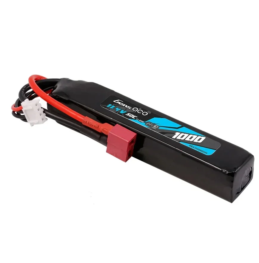 Gens ACE LiHV Batteri 11,4V 1000mAh 50C - Buffer Stick T-Dean - Bild 2
