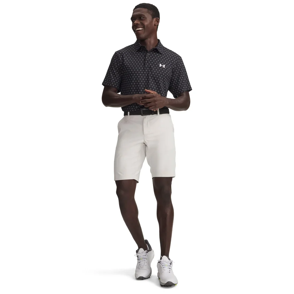 Under Armour Drive Tapered Short Golfshorts Herr - White - Bild 2