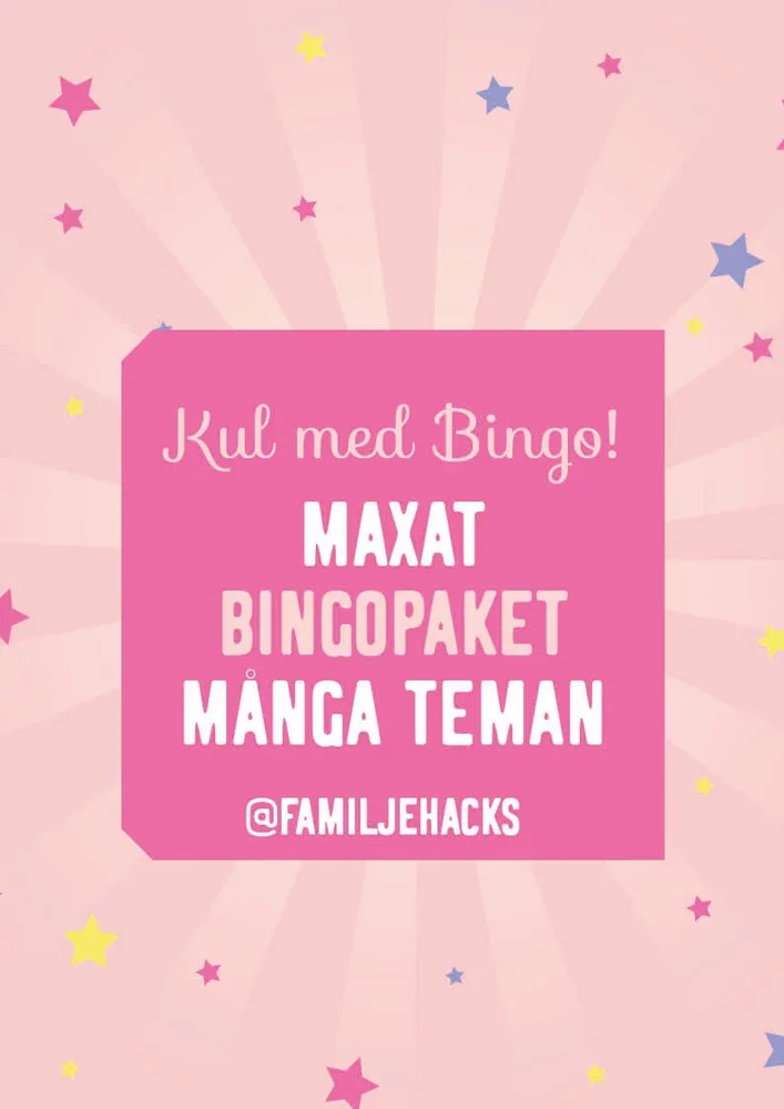 Bingobrickor 💥Storpack!💥  (PDF-format) - Bild 1