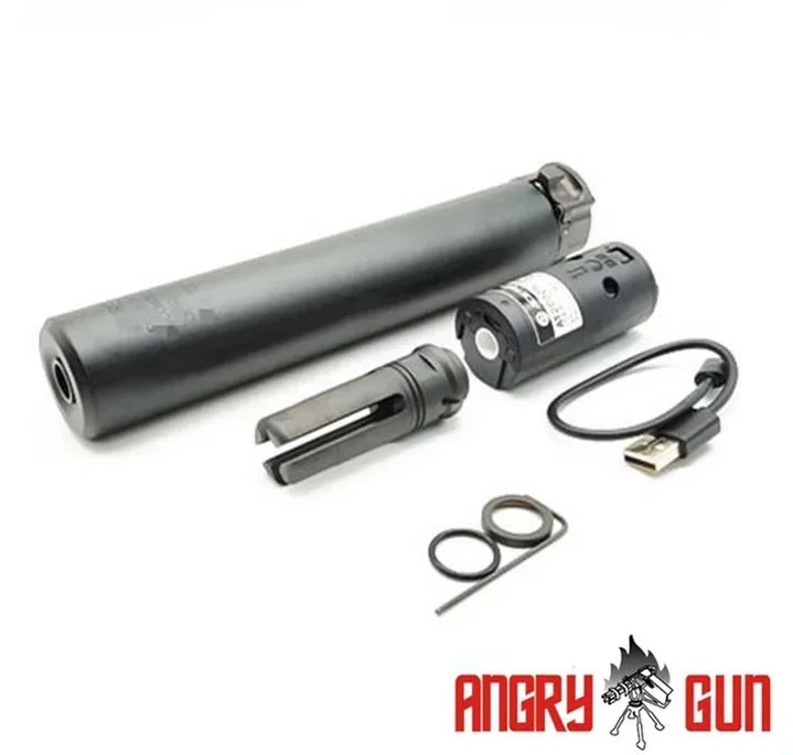 Angry Gun QD SOCOM762 lyddæmper med AT2000R tracer, 14 mm CCW - Bild 1