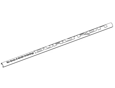 Led cover body side short (cubierta led corta de plataforma) for Dt Mini - Bild 2