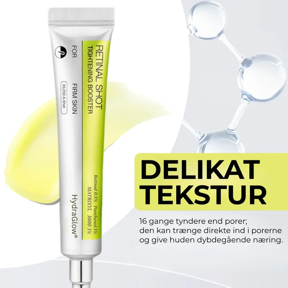 HydraGlow® | Botox & Vita-A Retinol Shot Rynkeförbättrande Fastgöringskräm - Återfå ungdomlig hud nu - Bild 2