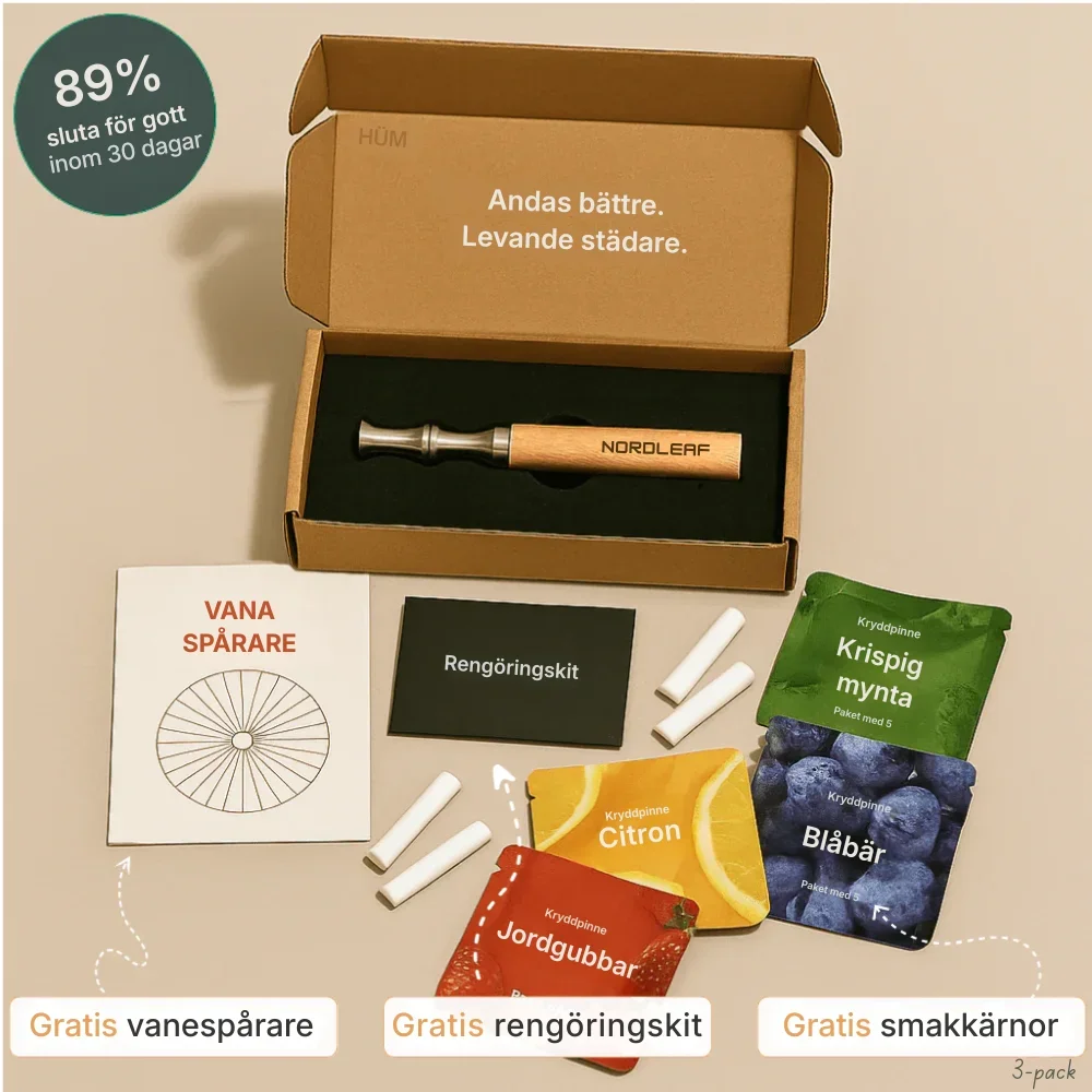 NordLeaf® | Bryter vanan. Inte bara nikotinet – med stöd av neurovetenskap. Bevisat i laboratorier - Bild 1