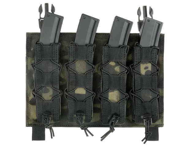 Buckle Up Speed Quad magasinlomme til MP5/SMG/UTR45 – Multicam Black Buckle Up Speed Quad magasinlomme til MP5/SMG/UTR45 – Multicam Black