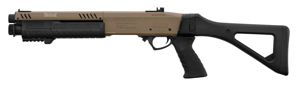 FABARM STF12 Initial gasdrevet pumpgun-replika – Tan - Bild 3
