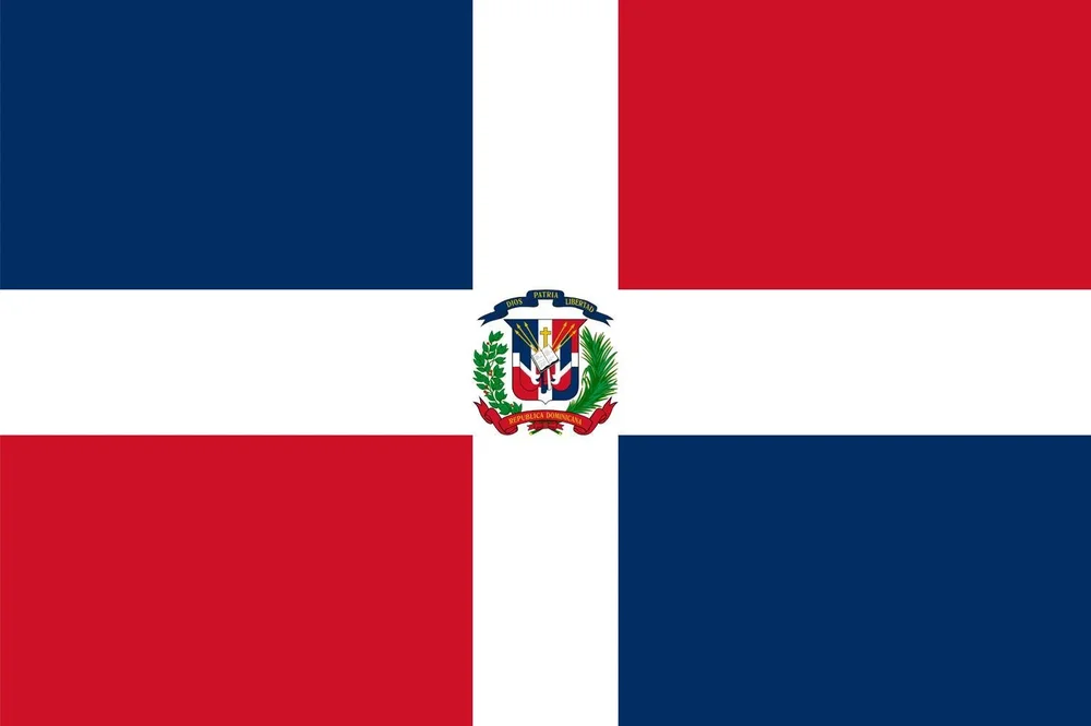 Dom. Republiken Flagga