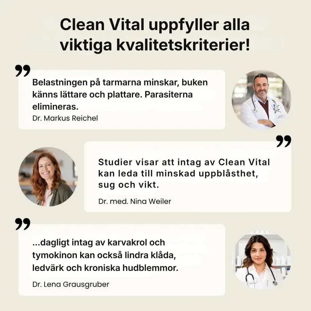 Clean Vital® | Avancerad 2-in-1 Dual Parasite Formula för naturlig kroppsrengöring, energi och dagligt välbefinnande - Bild 2