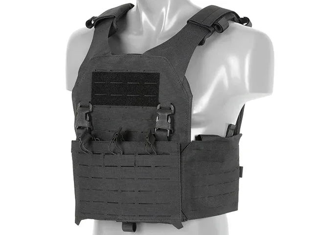 QRF Plate Carrier Buckle Up med AR15/AK-magasinlomme, laser-cut - Bild 2