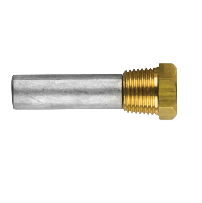 Cummins pencil anod Ø 16 L.50 Komplett, med mässingsplugg th.1/2''GAS conico - Bild 1