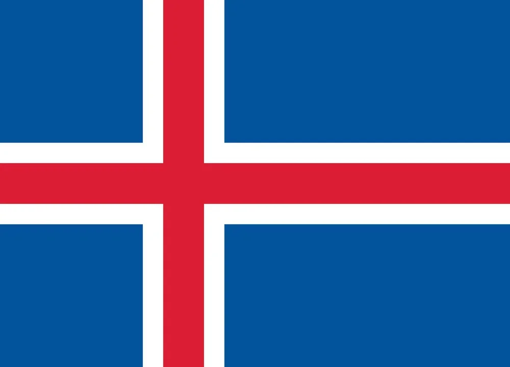 Island flagga