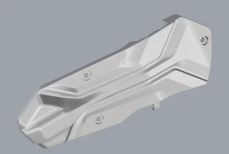 Rear fork cover rigth (cubierta de horquilla trasera derecha) for Dualtron Togo - Bild 3