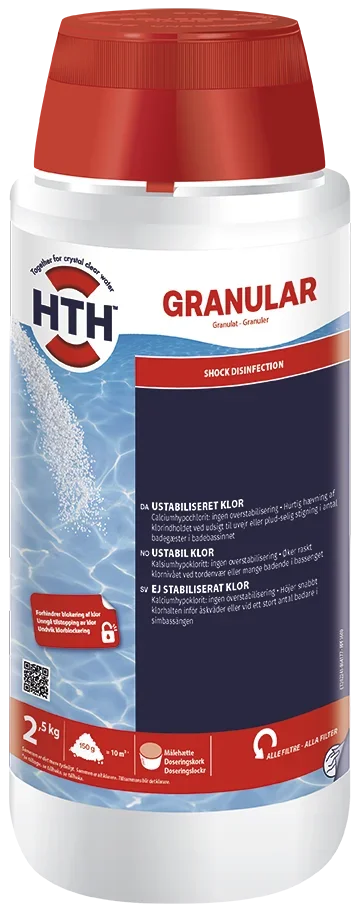 KlorHTH Granular 2,5 kg