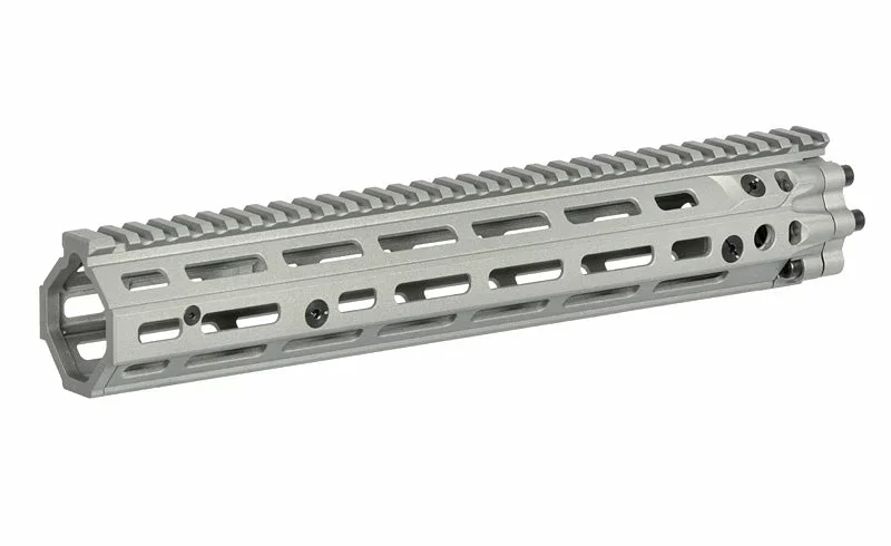 Handguard RIS III 12,5" Daniel Defense-replika – grå metal - Bild 1